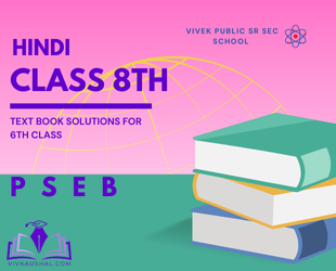 PSEB 8th Class Hindi Solutions