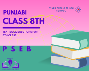 PSEB 8th Class Punjabi Solutions